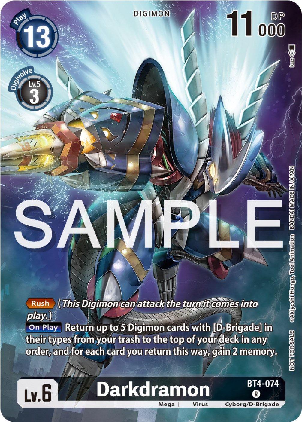 Darkdramon [BT4-074] (Official Tournament Pack Vol.12) [Great Legend Promos] | Event Horizon Hobbies CA