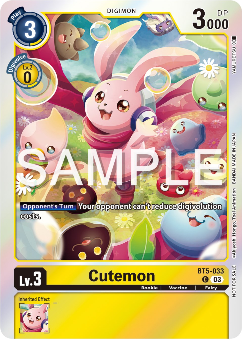 Cutemon [BT5-033] (Winner Pack -Exceed Apocalypse-) [Battle of Omni Promos] | Event Horizon Hobbies CA