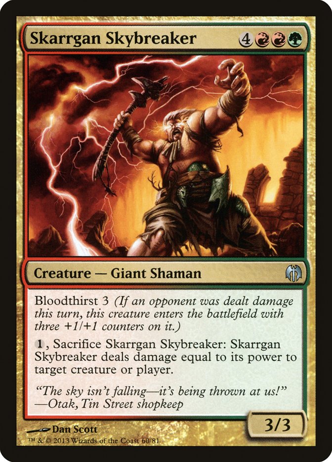 Skarrgan Skybreaker [Duel Decks: Heroes vs. Monsters] | Event Horizon Hobbies CA