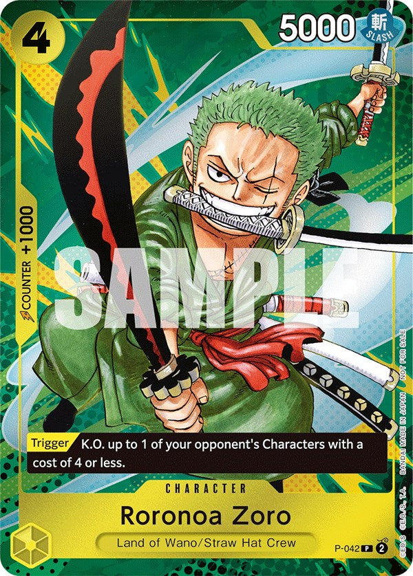 Roronoa Zoro (Event Pack Vol. 3) [One Piece Promotion Cards] | Event Horizon Hobbies CA