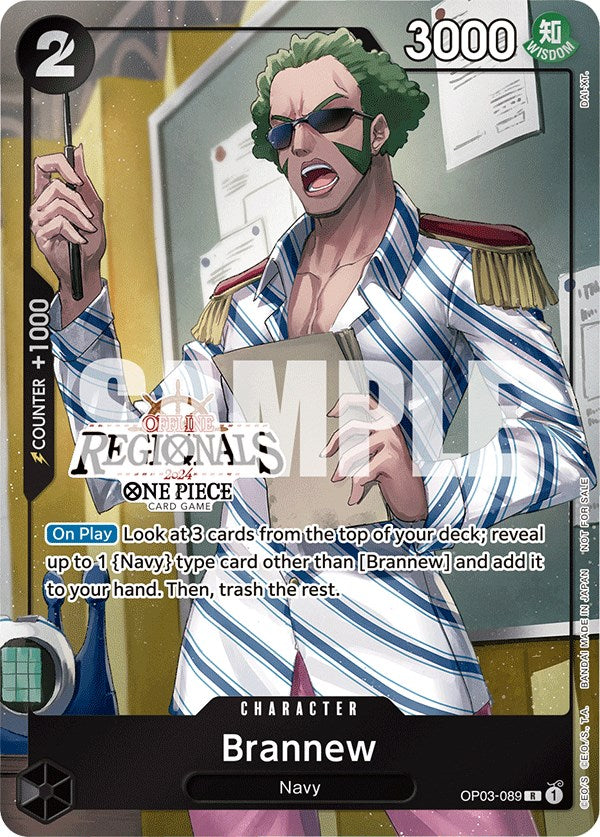 Brannew (Offline Regional 2024) [Participant] [One Piece Promotion Cards] | Event Horizon Hobbies CA