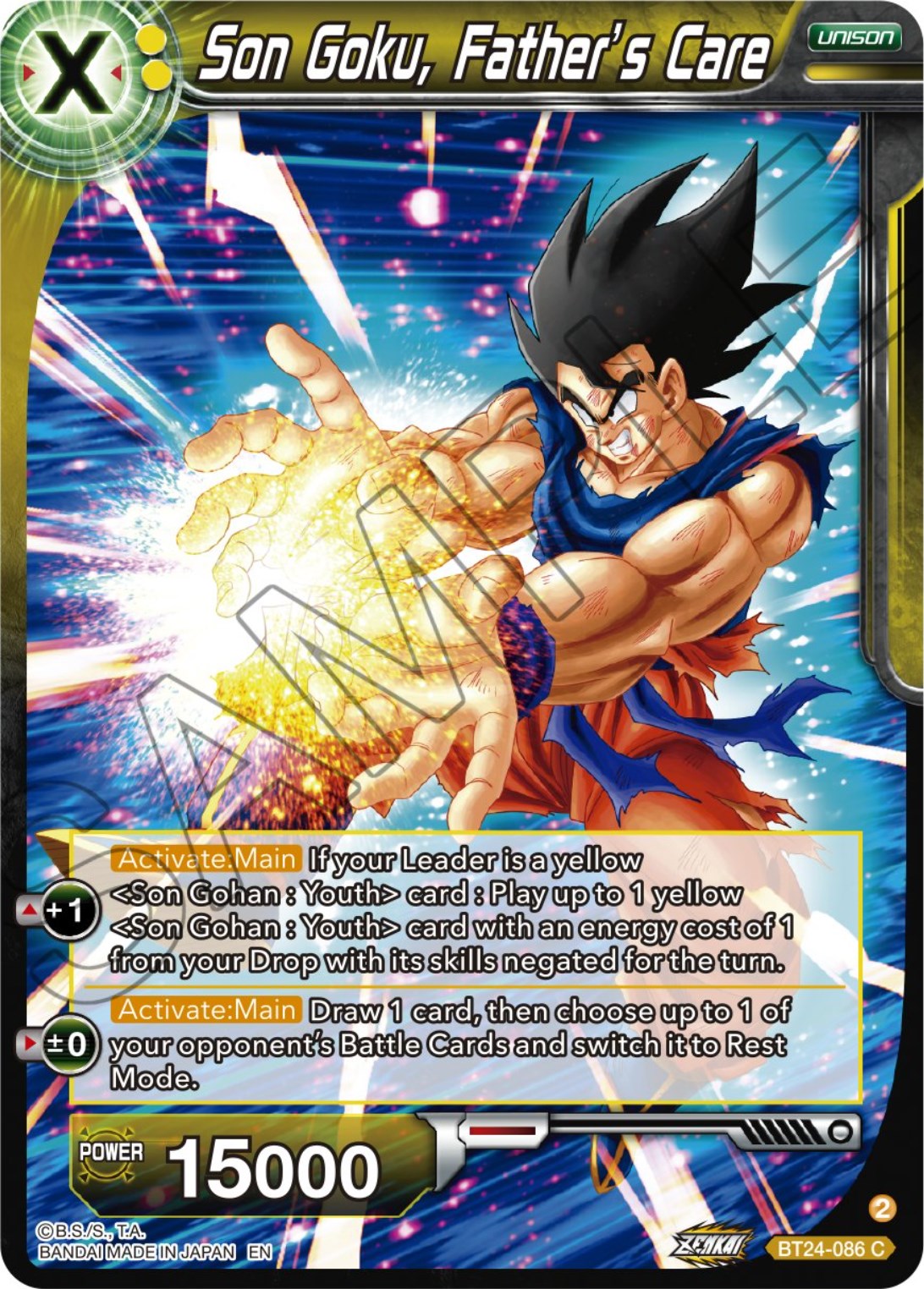 Son Goku, Father's Care (BT24-086) [Beyond Generations] | Event Horizon Hobbies CA