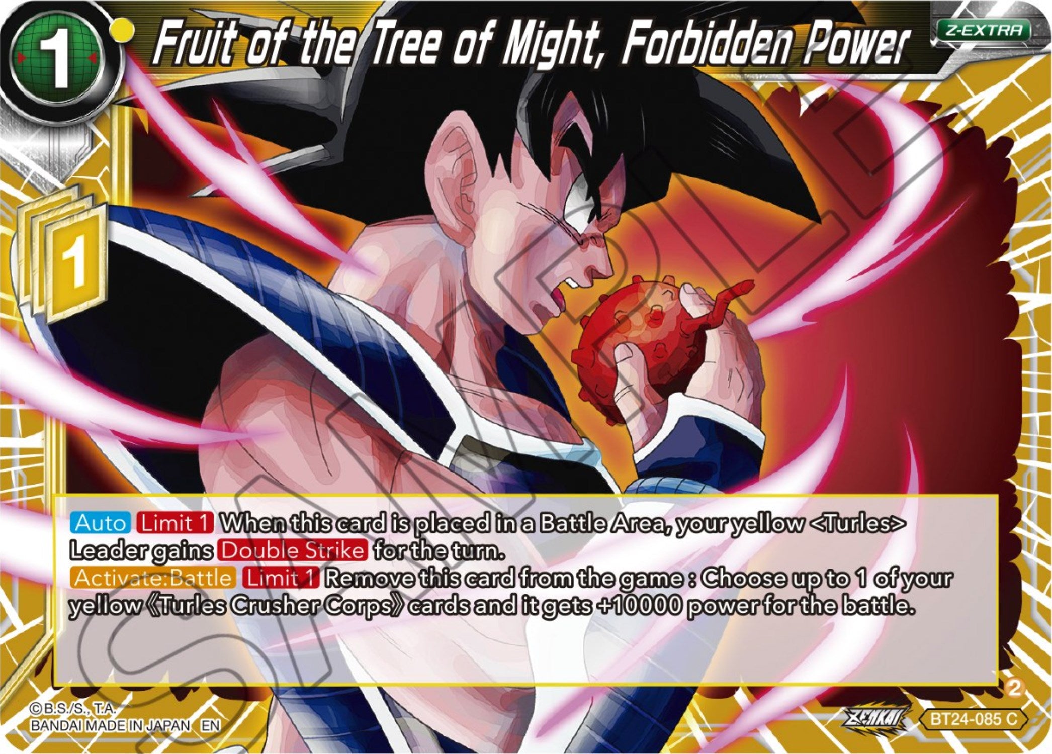 Fruit of the Tree of Might, Forbidden Power (BT24-085) [Beyond Generations] | Event Horizon Hobbies CA