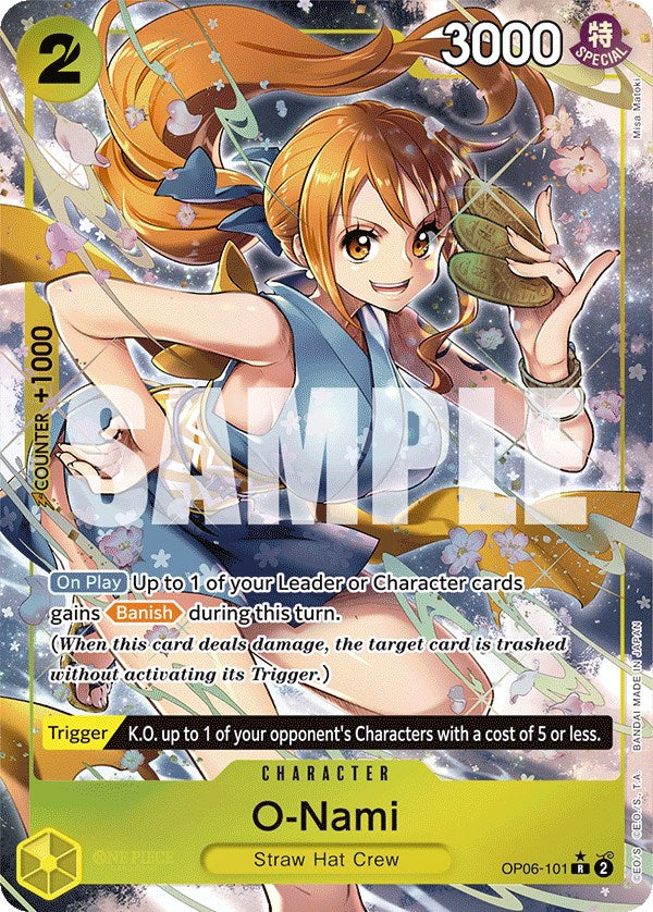 O-Nami (Alternate Art) [Wings of the Captain] | Event Horizon Hobbies CA