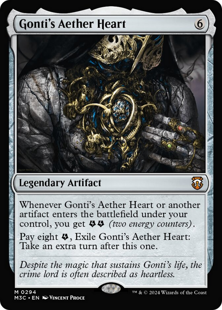 Gonti's Aether Heart [Modern Horizons 3 Commander] | Event Horizon Hobbies CA