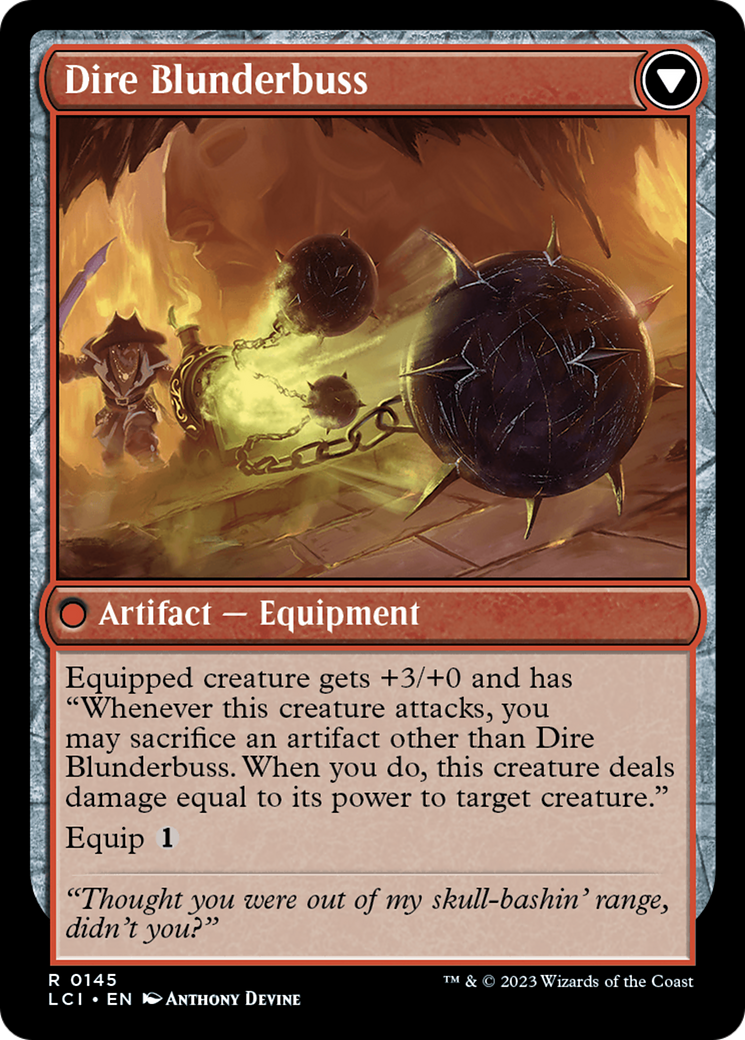 Dire Flail [The Lost Caverns of Ixalan] | Event Horizon Hobbies CA