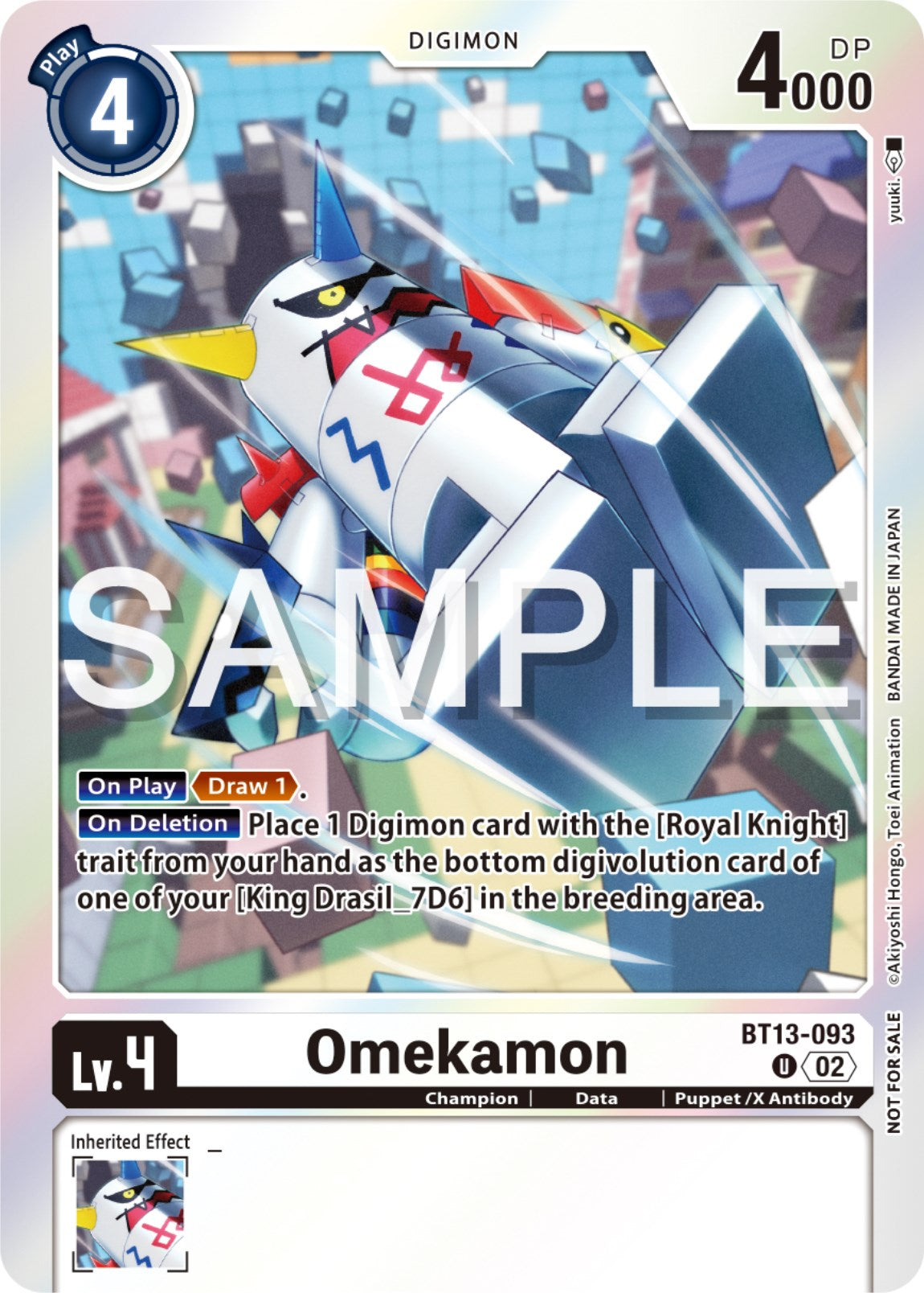 Omekamon [BT13-093] (Event Pack 6) [Versus Royal Knights Promos] | Event Horizon Hobbies CA