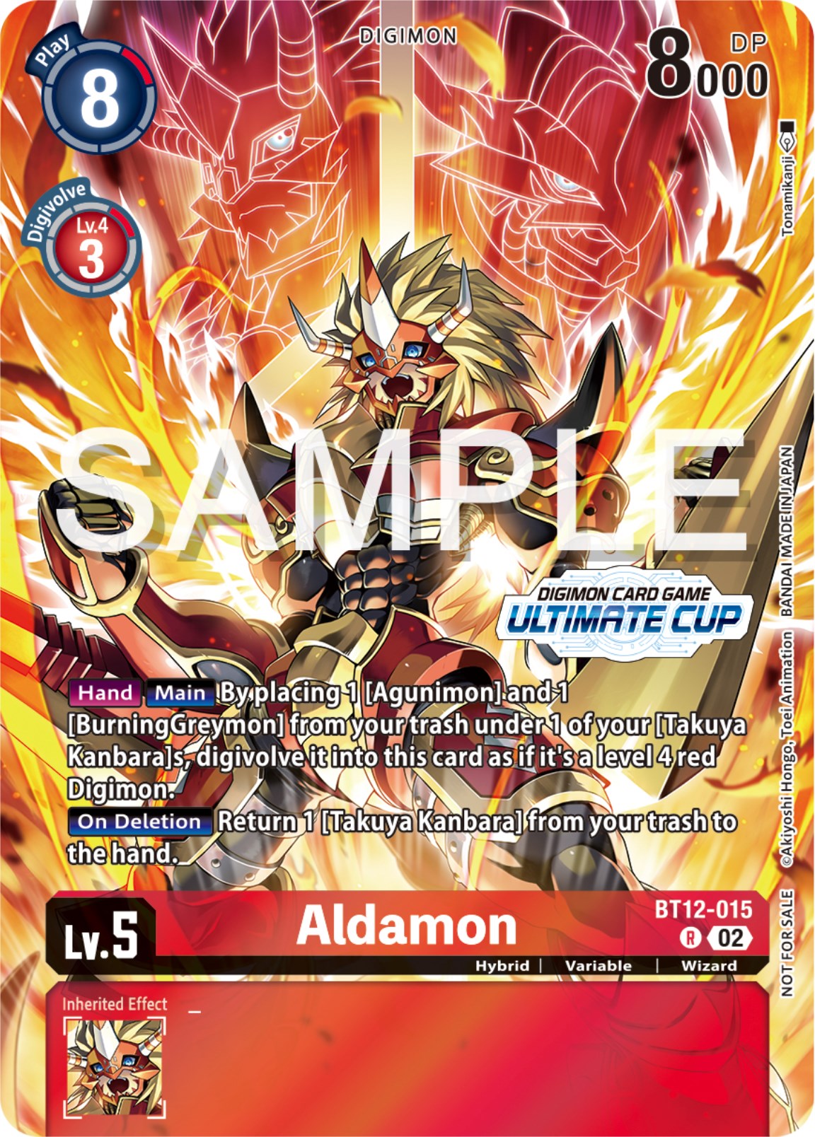 Aldamon [BT12-015] (Ultimate Cup 2024) [Across Time Promos] | Event Horizon Hobbies CA