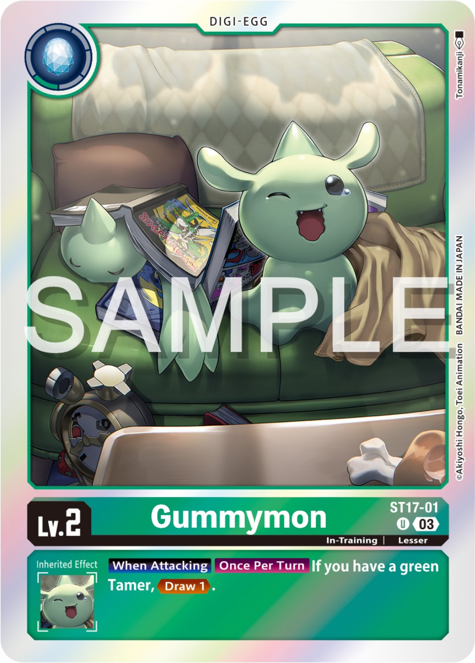 Gummymon [ST17-01] [Starter Deck: Double Typhoon Advanced Deck Set] | Event Horizon Hobbies CA