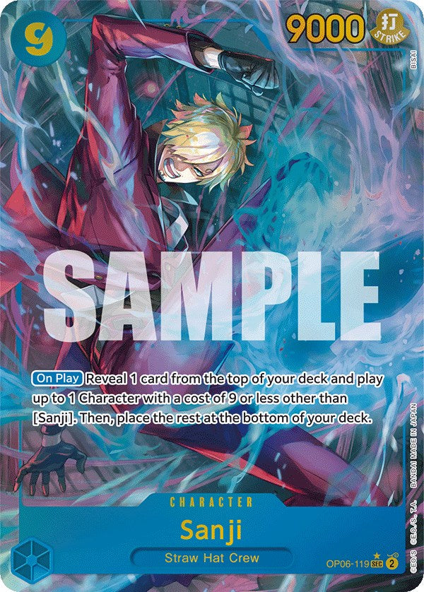 Sanji (Alternate Art) [Wings of the Captain] | Event Horizon Hobbies CA