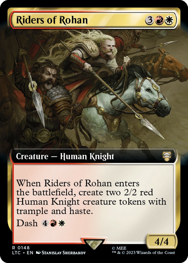 Riders of Rohan (Extended Art) [The Lord of the Rings: Tales of Middle-Earth Commander] | Event Horizon Hobbies CA