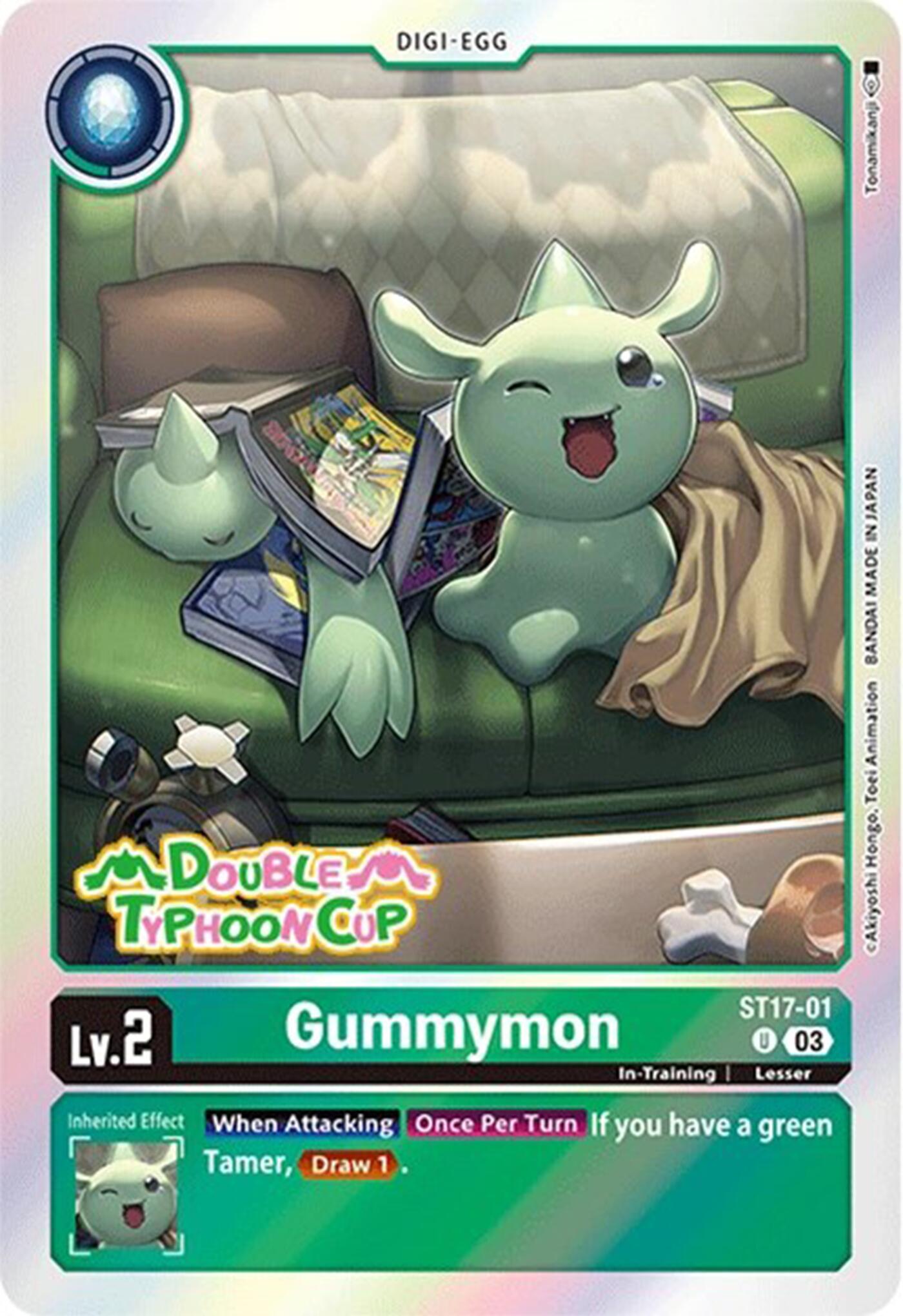 Gummymon [ST17-01] [Starter Deck: Double Typhoon Advanced Deck Set Pre-Release Cards] | Event Horizon Hobbies CA