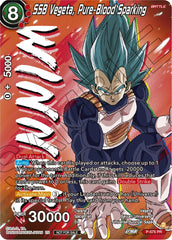 SSB Vegeta, Pure-Blood Sparking (Zenkai Series Tournament Pack Vol.7) (Winner) (P-575) [Tournament Promotion Cards] | Event Horizon Hobbies CA