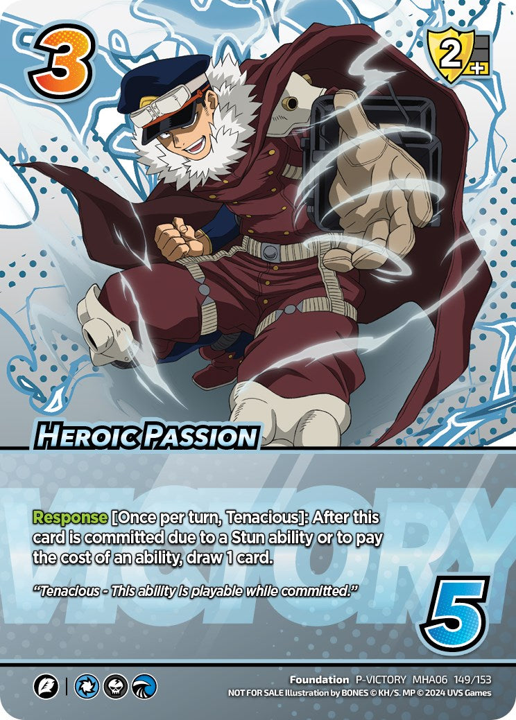 Heroic Passion (February LGS Victory Promo) [Miscellaneous Promos] | Event Horizon Hobbies CA