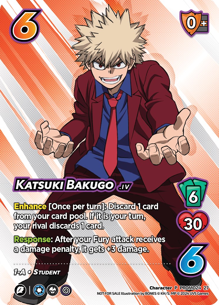 Katsuki Bakugo (Season 1 Local Qualifier Promo) [Miscellaneous Promos] | Event Horizon Hobbies CA