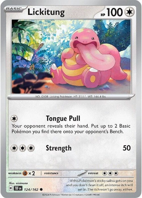 Lickitung (124/162) [Scarlet & Violet: Temporal Forces] | Event Horizon Hobbies CA