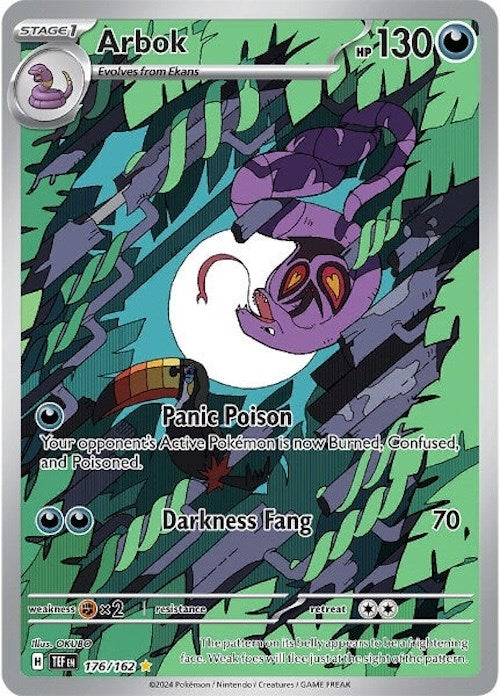 Arbok (176/162) [Scarlet & Violet: Temporal Forces] | Event Horizon Hobbies CA