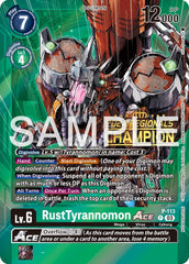 RustTyrannomon Ace [P-113] (2024 Regionals Champion) [Promotional Cards] | Event Horizon Hobbies CA