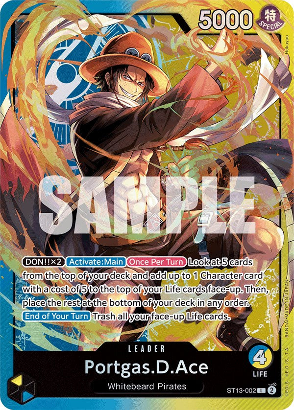 Portgas.D.Ace [Ultra Deck: The Three Brothers] | Event Horizon Hobbies CA