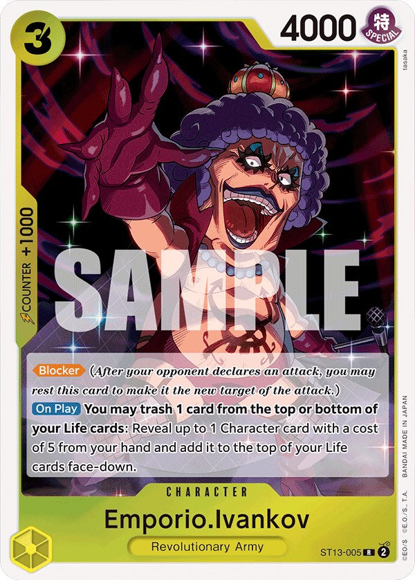 Emporio.Ivankov [Ultra Deck: The Three Brothers] | Event Horizon Hobbies CA