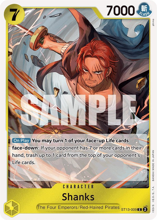 Shanks [Ultra Deck: The Three Brothers] | Event Horizon Hobbies CA