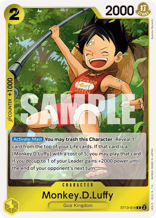 Monkey.D.Luffy [Ultra Deck: The Three Brothers] | Event Horizon Hobbies CA