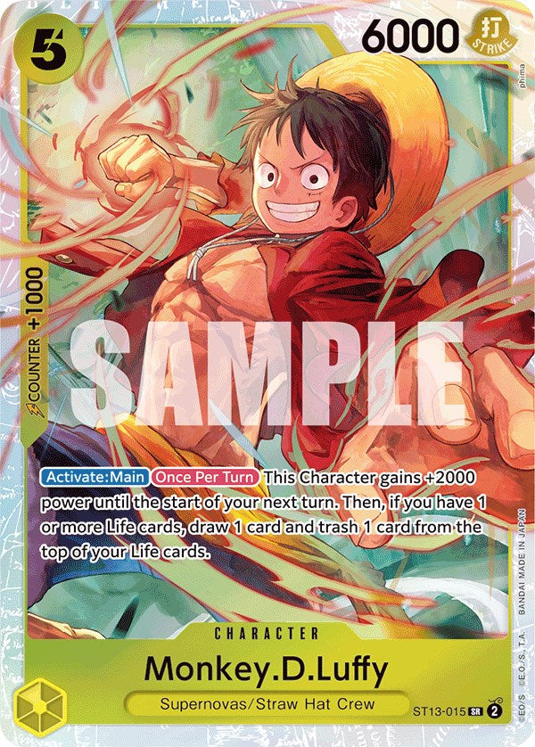 Monkey.D.Luffy [Ultra Deck: The Three Brothers] | Event Horizon Hobbies CA