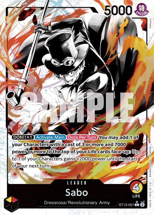 Sabo (Parallel) [Ultra Deck: The Three Brothers] | Event Horizon Hobbies CA