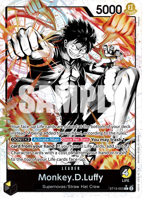 Monkey.D.Luffy (Parallel) [Ultra Deck: The Three Brothers] | Event Horizon Hobbies CA