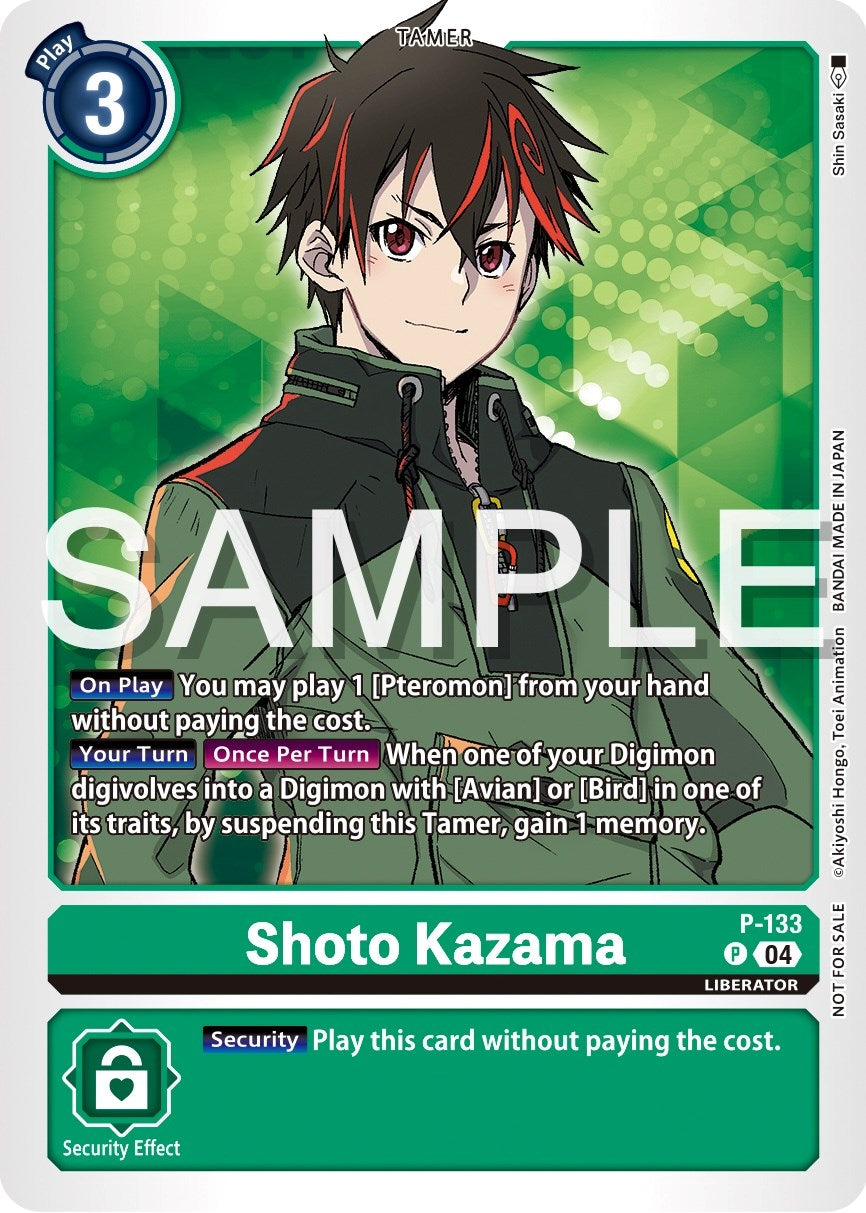 Shoto Kazama [P-133] [Promotional Cards] | Event Horizon Hobbies CA