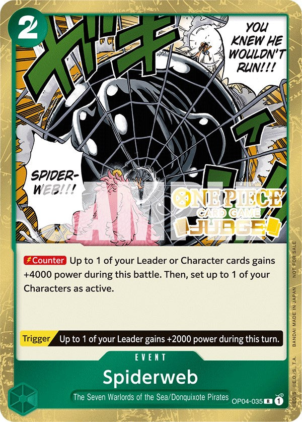 Spiderweb (Judge Pack Vol. 3) [One Piece Promotion Cards] | Event Horizon Hobbies CA