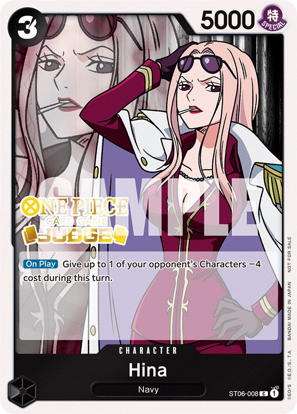 Hina (Judge Pack Vol. 3) [One Piece Promotion Cards] | Event Horizon Hobbies CA