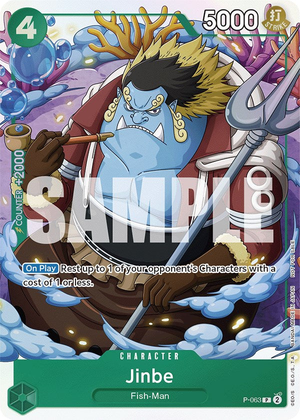 Jinbe (Event Pack Vol. 4) [One Piece Promotion Cards] | Event Horizon Hobbies CA