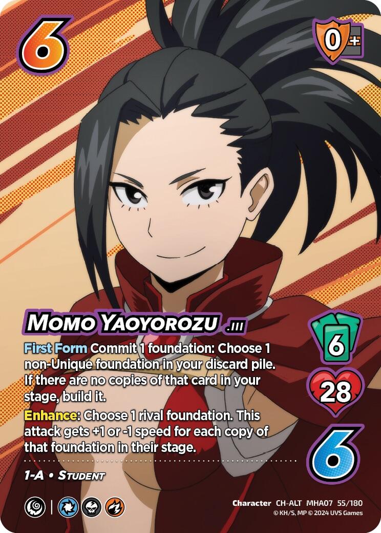 Momo Yaoyorozu (Alternate Art) [Girl Power] | Event Horizon Hobbies CA