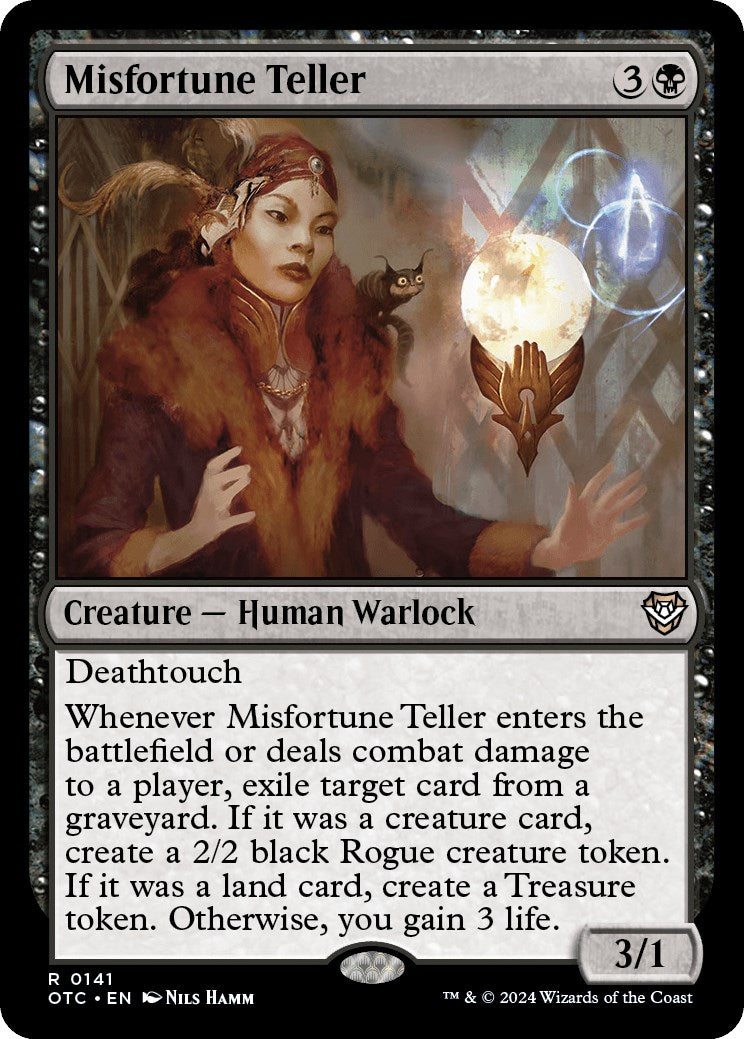 Misfortune Teller [Outlaws of Thunder Junction Commander] | Event Horizon Hobbies CA