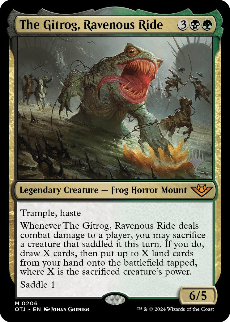 The Gitrog, Ravenous Ride (Promo Pack) [Outlaws of Thunder Junction Promos] | Event Horizon Hobbies CA