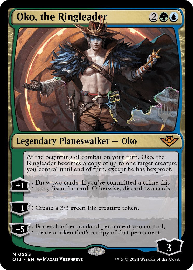 Oko, the Ringleader (Promo Pack) [Outlaws of Thunder Junction Promos] | Event Horizon Hobbies CA