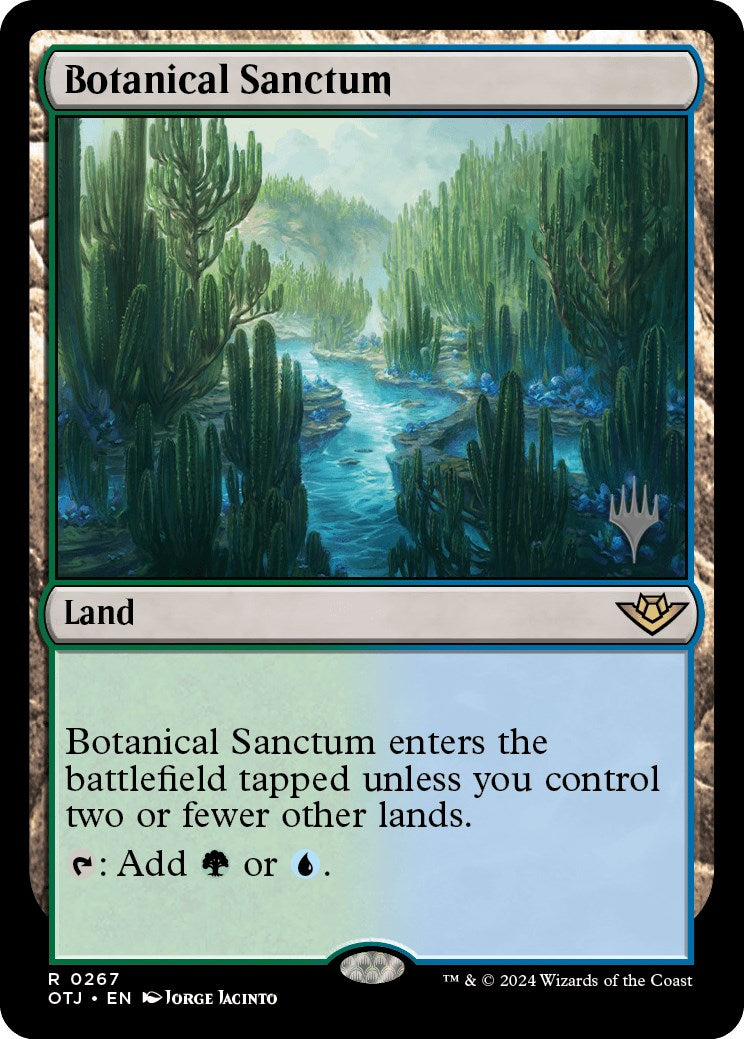 Botanical Sanctum (Promo Pack) [Outlaws of Thunder Junction Promos] | Event Horizon Hobbies CA