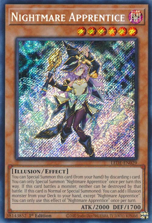 Nightmare Apprentice [LEDE-EN029] Secret Rare | Event Horizon Hobbies CA