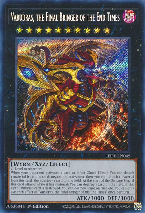 Varudras, the Final Bringer of the End Times [LEDE-EN045] Secret Rare | Event Horizon Hobbies CA