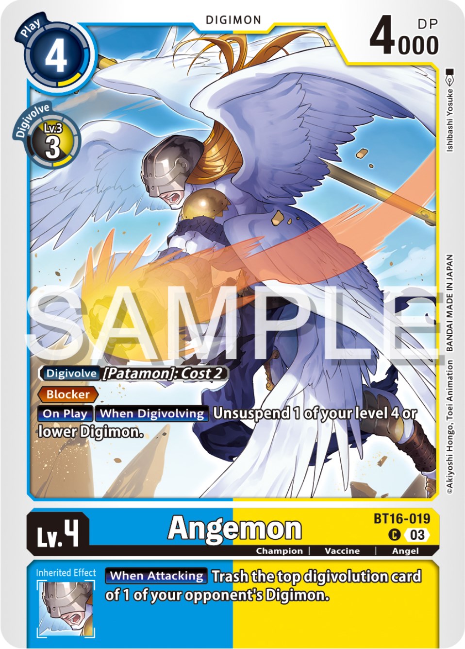 Angemon [BT16-019] [Beginning Observer] | Event Horizon Hobbies CA