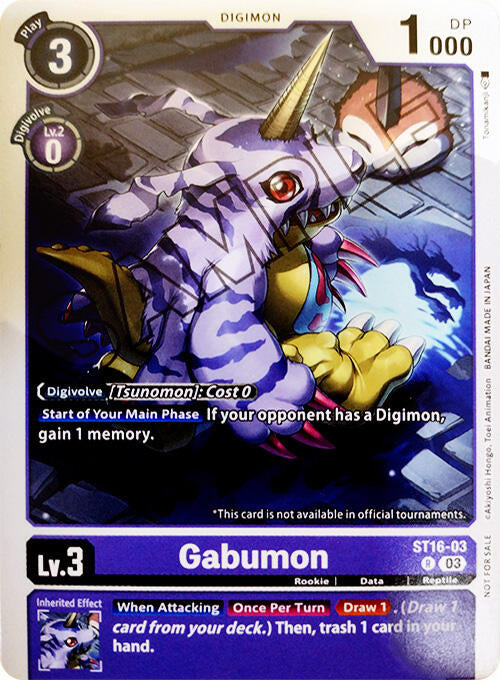 Gabumon [ST16-03] (Demo Deck Exclusive) [Starter Deck: Wolf of Friendship] | Event Horizon Hobbies CA