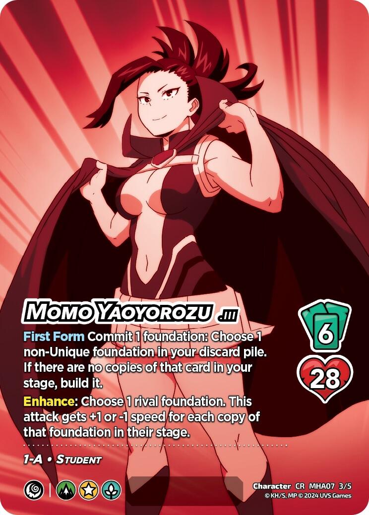 Momo Yaoyorozu (Serial Numbered) [Girl Power] | Event Horizon Hobbies CA