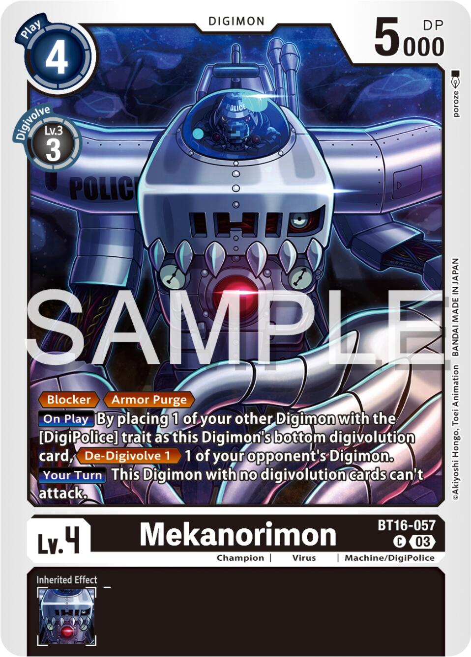 Mekanorimon [BT16-057] [Beginning Observer] | Event Horizon Hobbies CA