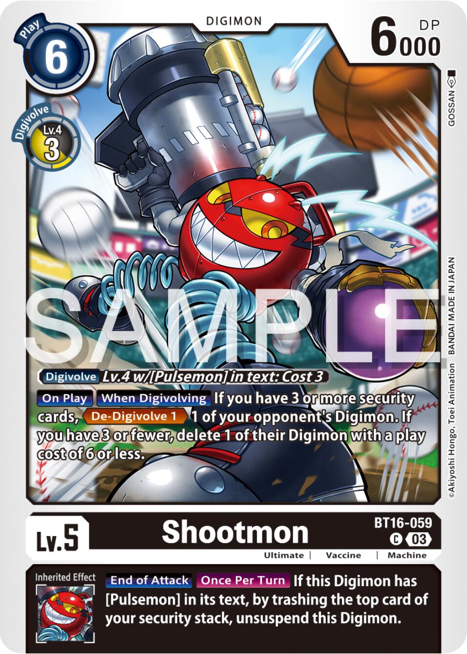 Shootmon [BT16-059] [Beginning Observer] | Event Horizon Hobbies CA