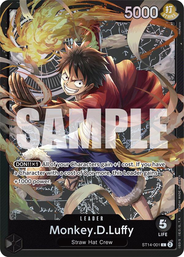 Monkey.D.Luffy (001) [Starter Deck: 3D2Y] | Event Horizon Hobbies CA