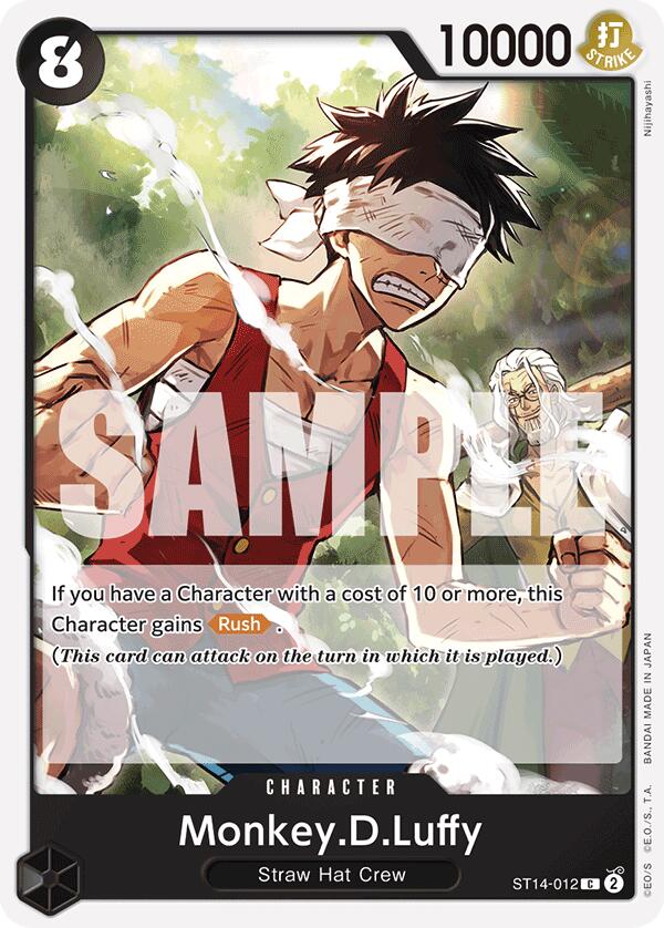 Monkey.D.Luffy (012) [Starter Deck: 3D2Y] | Event Horizon Hobbies CA