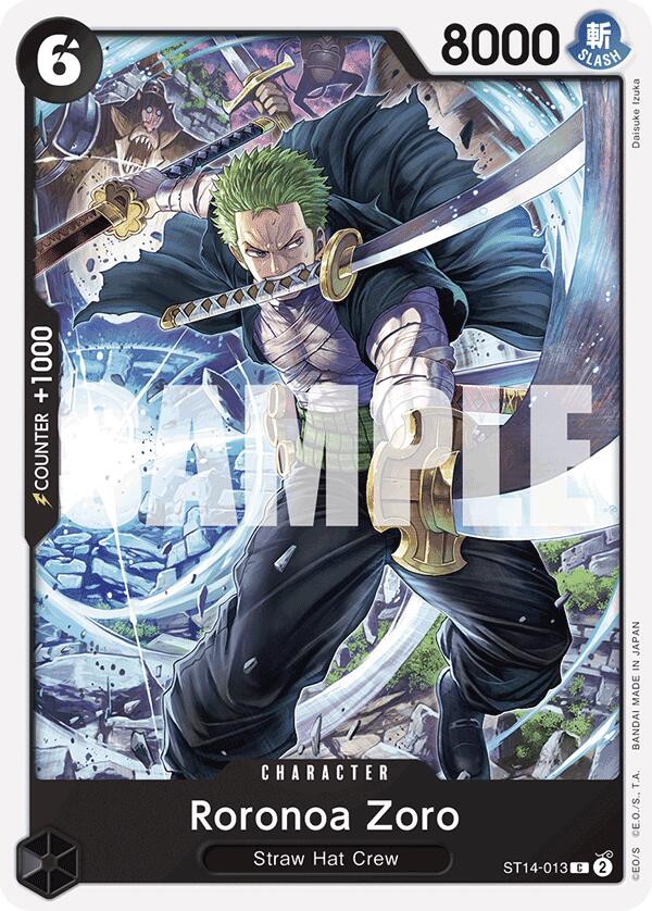 Roronoa Zoro [Starter Deck: 3D2Y] | Event Horizon Hobbies CA