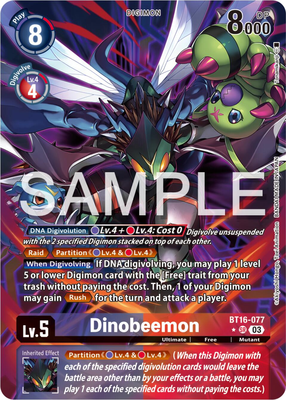 Dinobeemon [BT16-077] (Alternate Art) [Beginning Observer] | Event Horizon Hobbies CA