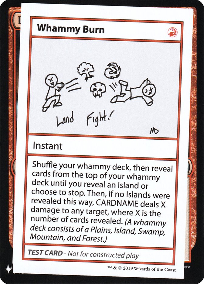 Whammy Burn [Mystery Booster Playtest Cards] | Event Horizon Hobbies CA